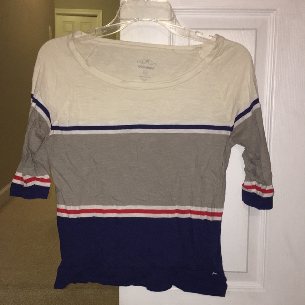 Old Navy Striped Blouse
